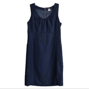 J. Crew Allura Blue Shift Dress